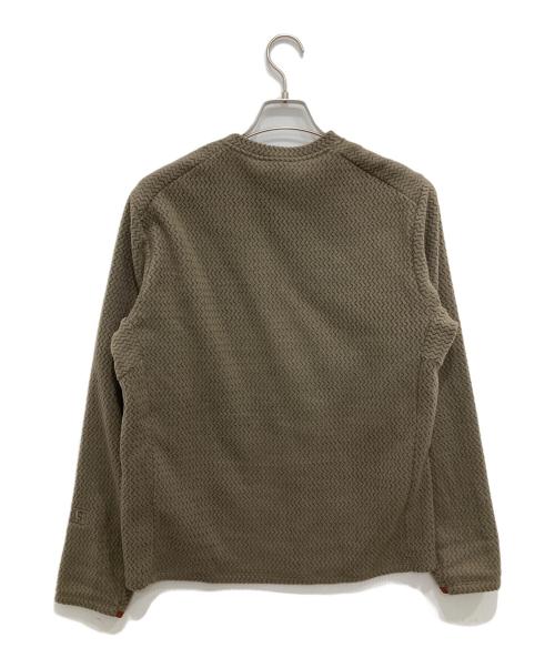 Patagonia（パタゴニア）Patagonia (パタゴニア) メンズ・R1 エア・クルー ブラウン サイズ:Sの古着・服飾アイテム