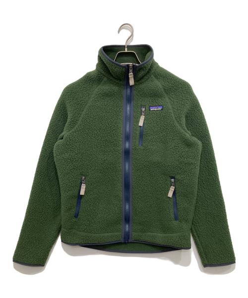 Patagonia（パタゴニア）Patagonia (パタゴニア) メンズ・レトロ・パイル・ジャケット グリーン サイズ:Sの古着・服飾アイテム