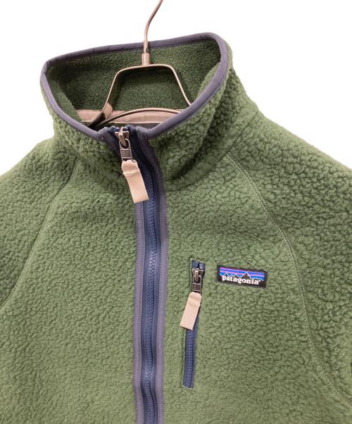 Patagonia（パタゴニア）Patagonia (パタゴニア) メンズ・レトロ・パイル・ジャケット グリーン サイズ:Sの古着・服飾アイテム
