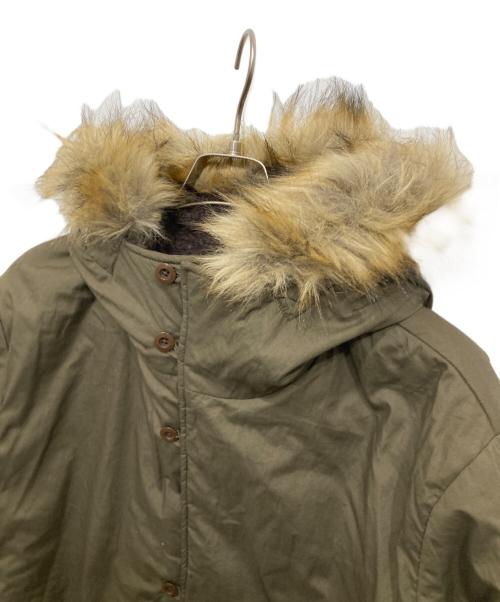 BEAMS PLUS（ビームスプラス）BEAMS PLUS (ビームスプラス) リバーシブル ミリタリー フードライナーパーカー カーキ サイズ:XLの古着・服飾アイテム