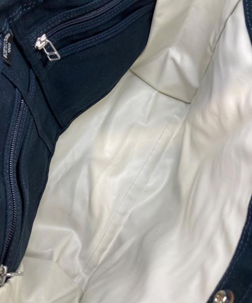 PORTER GIRL（ポーターガール）PORTER GIRL (ポーターガール) TOTE BAG(M) ネイビーの古着・服飾アイテム