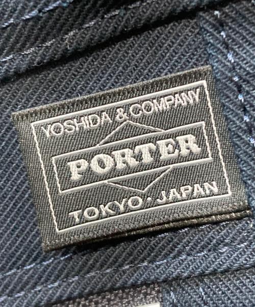 PORTER GIRL（ポーターガール）PORTER GIRL (ポーターガール) TOTE BAG(M) ネイビーの古着・服飾アイテム