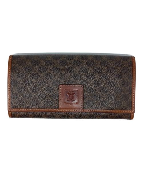 CELINE（セリーヌ）CELINE (セリーヌ) 長財布 ブラウンの古着・服飾アイテム