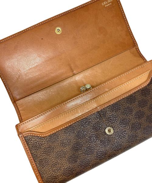 CELINE（セリーヌ）CELINE (セリーヌ) 長財布 ブラウンの古着・服飾アイテム