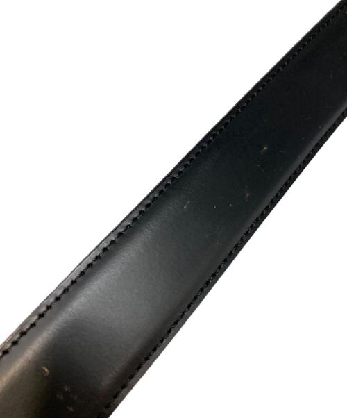 Burberry's（バーバリーズ）Burberry's (バーバリーズ) レザーベルト ブラックの古着・服飾アイテム