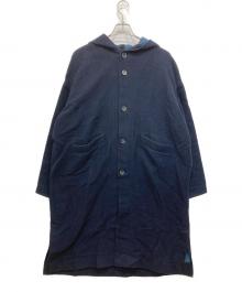 FIRMUM（フィルマム）の古着「フーデッドコート」｜ネイビー