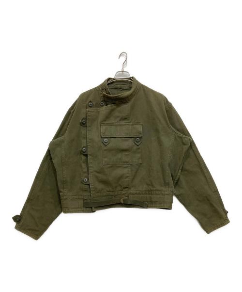CRAFTSMANSHIP（クラフトマンシップ）craftsmanship (クラフトマンシップ) モーターサイクルジャケット グリーン サイズ:Mの古着・服飾アイテム
