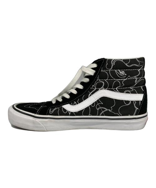 VANS（ヴァンズ）VANS (ヴァンズ) A BATHING APE (アベイシングエイプ) SK8-HI 38 DX ブラック サイズ:28.5の古着・服飾アイテム