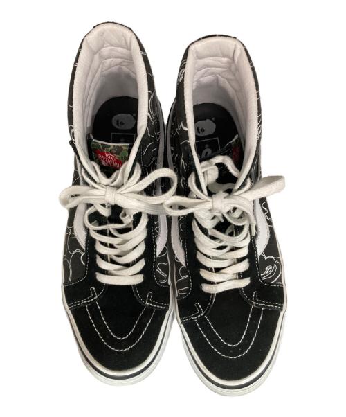 VANS（ヴァンズ）VANS (ヴァンズ) A BATHING APE (アベイシングエイプ) SK8-HI 38 DX ブラック サイズ:28.5の古着・服飾アイテム