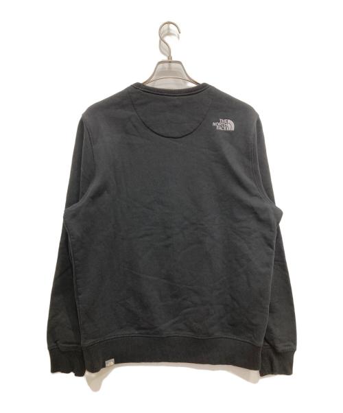 THE NORTH FACE（ザ ノース フェイス）THE NORTH FACE (ザ ノース フェイス) ロゴスウェット ブラック サイズ:Lの古着・服飾アイテム