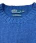 中古・古着 RALPH LAUREN (ラルフローレン) コットンニット ブルー サイズ:XXL：4000円