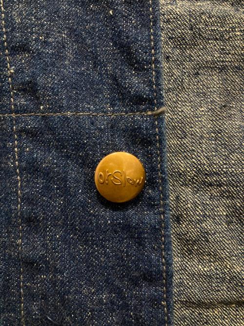 Or Slow（オアスロウ）Or Slow (オアスロウ) デニムカバーオール インディゴ サイズ:1の古着・服飾アイテム