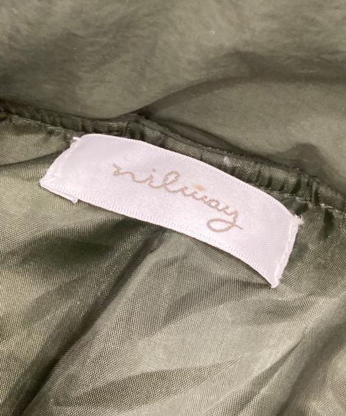 nilway（ニルウェイ）Nilway (ニルウェイ) Aライントグル中綿ロングモンスターコート オリーブ サイズ:Mの古着・服飾アイテム