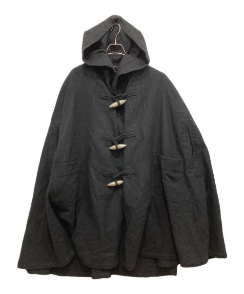 Y's（ワイズ）Y's (ワイズ) ポンチョコート ブラック サイズ:不明の古着・服飾アイテム
