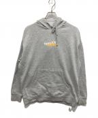 anti social social CLUB×SAPEurアンチソーシャルソーシャルクラブ×サプール）の古着「プルオーバーパーカー」｜グレー