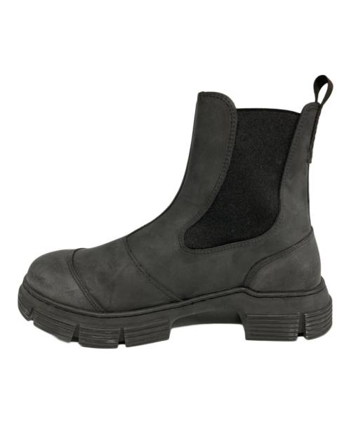 GANNI（ガニー）Ganni (ガニー) RECYCLED RUBBER CITY BOOT ブラック サイズ:39の古着・服飾アイテム