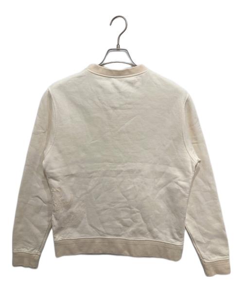 Berluti（ベルルッティ）Berluti (ベルルッティ) スクリットクルーネックスウェット アイボリー サイズ:Mの古着・服飾アイテム