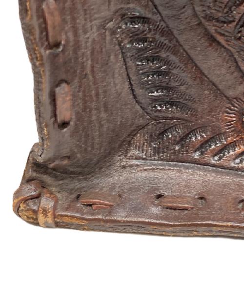 Carving Tribes（カービングトライブス）Carving Tribes (カービングトライブス) トートバッグ ブラウンの古着・服飾アイテム