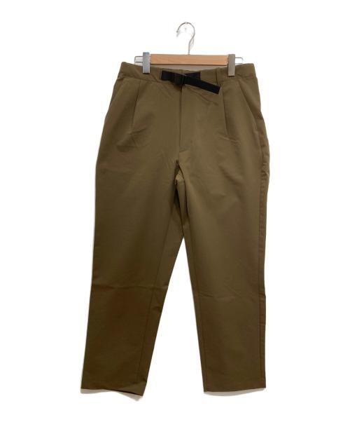 GOLDWIN（ゴールドウイン）GOLDWIN (ゴールドウイン) One Tuck Tapered Stretch Pants ブラウン サイズ:3の古着・服飾アイテム