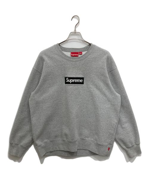 SUPREME（シュプリーム）SUPREME (シュプリーム) Box Logo Crewneck グレー サイズ:Lの古着・服飾アイテム