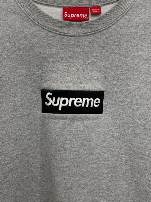 SUPREME（シュプリーム）SUPREME (シュプリーム) Box Logo Crewneck グレー サイズ:Lの古着・服飾アイテム