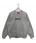 SUPREME（シュプリーム）の古着「Box Logo Crewneck」｜グレー
