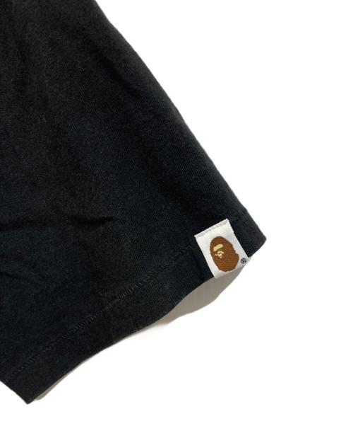 A BATHING APE（アベイシングエイプ）A BATHING APE (アベイシングエイプ) ASNKA BEE LOGO TEE ブラック サイズ:Lの古着・服飾アイテム