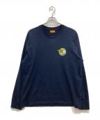HUMAN MADEヒューマンメイド）の古着「6 Graphic Long Sleeve T-Shirt」｜ネイビー