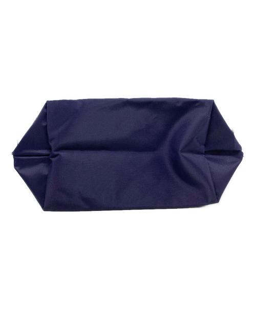 LONGCHAMP（ロンシャン）LONGCHAMP (ロンシャン) ル プリアージュ グリーン  S トップハンドルバッグ パープルの古着・服飾アイテム