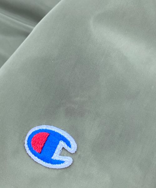 Champion（チャンピオン）Champion (チャンピオン) SUPREME (シュプリーム) Label Coaches Jacket カーキ サイズ:Sの古着・服飾アイテム