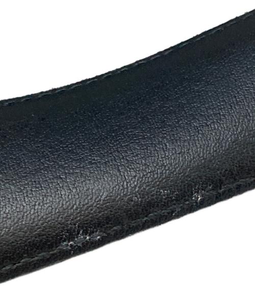 LOUIS VUITTON（ルイ ヴィトン）LOUIS VUITTON (ルイ ヴィトン) サンチュール・ポンヌフ ベルト ブラック×グレーの古着・服飾アイテム