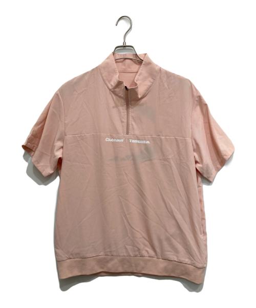 tangram（タングラム）tangram (タングラム) CLUBHAUS (クラブハウス) HALF ZIP TURF HEDGEHOG PISTE ピンク サイズ:Mの古着・服飾アイテム