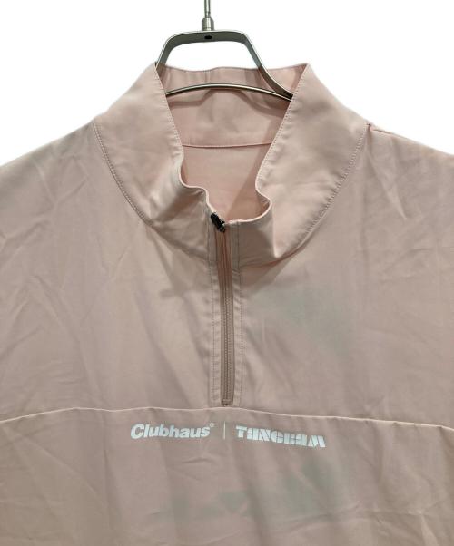 tangram（タングラム）tangram (タングラム) CLUBHAUS (クラブハウス) HALF ZIP TURF HEDGEHOG PISTE ピンク サイズ:Mの古着・服飾アイテム