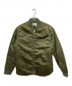 Acne studiosアクネ ストゥディオス）の古着「MA-1ジャケットMYLON PSS17」｜オリーブ