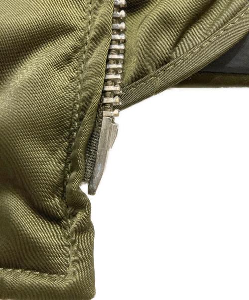 Acne studios（アクネ ストゥディオズ）Acne studios (アクネ ストゥディオス) MA-1ジャケットMYLON PSS17 オリーブ サイズ:44の古着・服飾アイテム