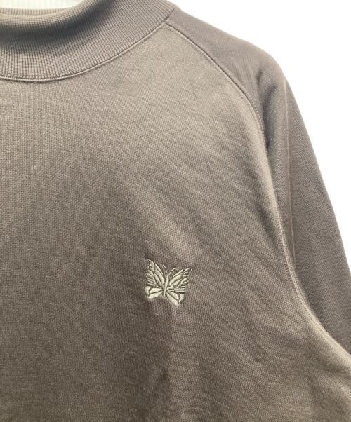 Needles（ニードルズ）Needles (ニードルズ) L/S Mock Neck T - Bright Jersey オリーブ サイズ:Lの古着・服飾アイテム