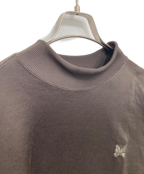 Needles（ニードルズ）Needles (ニードルズ) L/S Mock Neck T - Bright Jersey オリーブ サイズ:Lの古着・服飾アイテム