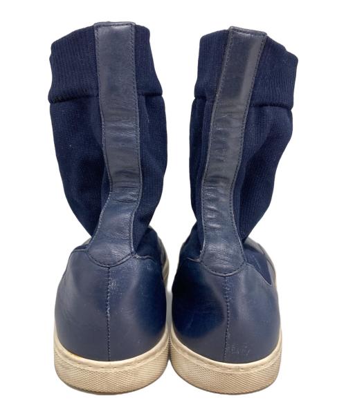 JIL SANDER NAVY（ジルサンダー ネイビー）JIL SANDER NAVY (ジルサンダー ネイビー) ソックススニーカー ネイビー サイズ:37の古着・服飾アイテム