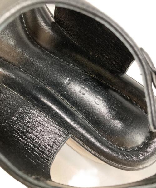 MARNI（マルニ）MARNI (マルニ) ブロックカラー厚底サンダル ブラック×ホワイト サイズ:37の古着・服飾アイテム