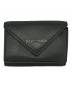 BALENCIAGA（バレンシアガ）の古着「ペーパーミニウォレット」｜グレー