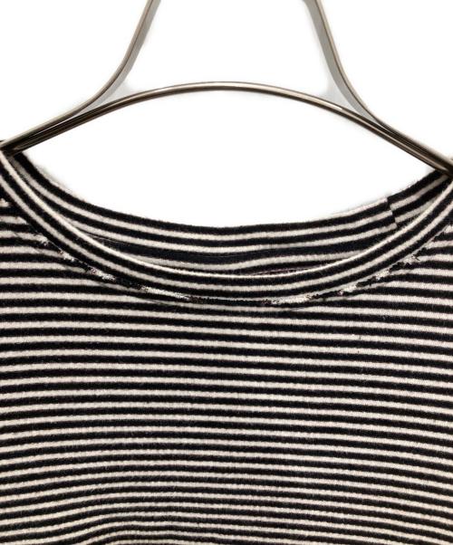 kooi（コーイ）KOOI (コーイ) ボーダーカットソー レッド×ベージュ サイズ:2の古着・服飾アイテム