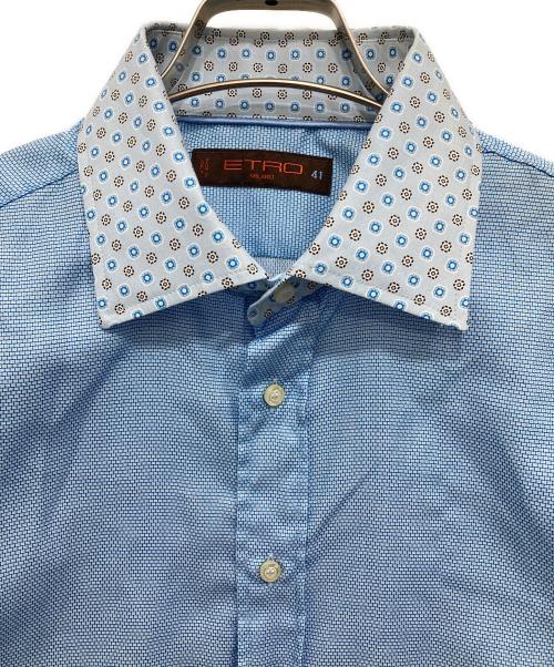ETRO（エトロ）ETRO (エトロ) ドレスシャツ スカイブルー サイズ:Lの古着・服飾アイテム