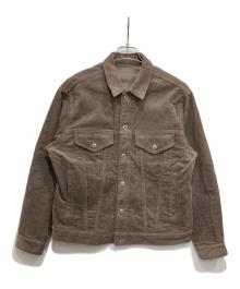 EDIFICE（エディフィス）の古着「コーデュロイジャケット」｜ブラウン