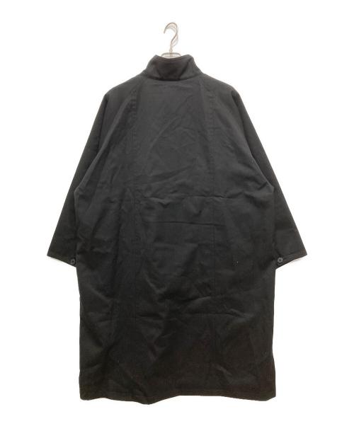 CABAN（キャバン）CABaN (キャバン) ウールギャバジンスタンドカラーコート ブラック サイズ:Sの古着・服飾アイテム