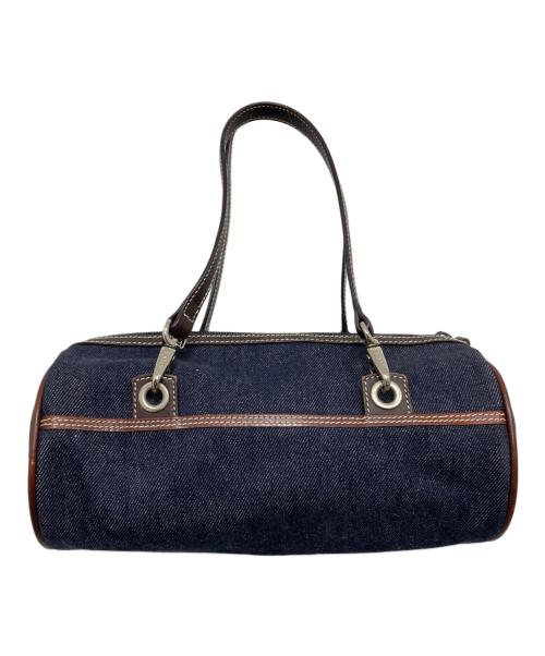LAUREN RALPH LAUREN（ローレンラルフローレン）LAUREN RALPH LAUREN (ローレンラルフローレン) デニムハンドバッグ インディゴの古着・服飾アイテム