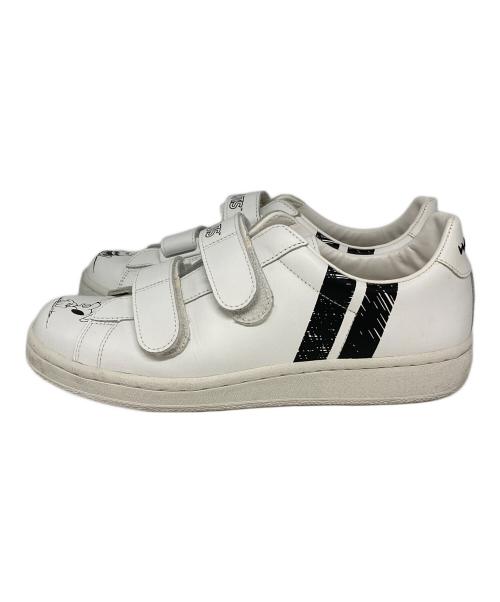 PATRICK（パトリック）PATRICK (パトリック) PEANUTS (ピーナッツ) ベルクロスニーカー ホワイト サイズ:40の古着・服飾アイテム