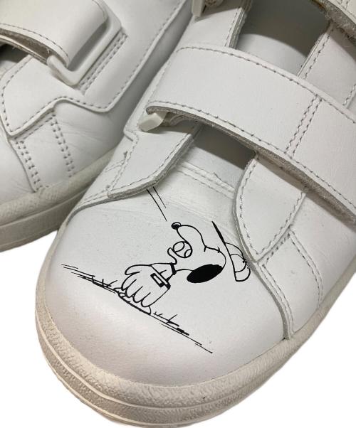 PATRICK（パトリック）PATRICK (パトリック) PEANUTS (ピーナッツ) ベルクロスニーカー ホワイト サイズ:40の古着・服飾アイテム