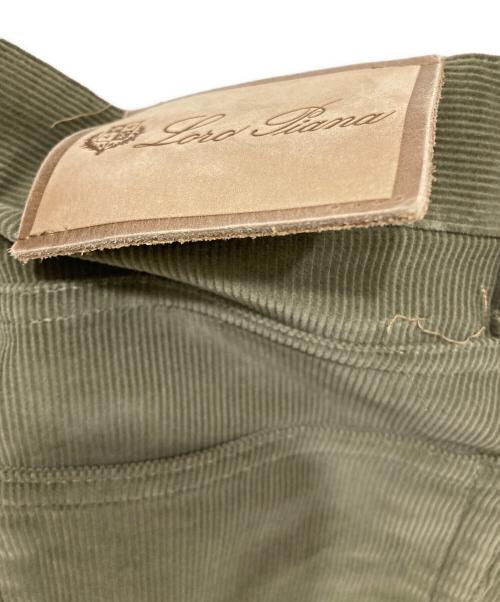 LORO PIANA（ロロピアーナ）LORO PIANA (ロロピアーナ) コーデュロイパンツ カーキ サイズ:W32の古着・服飾アイテム