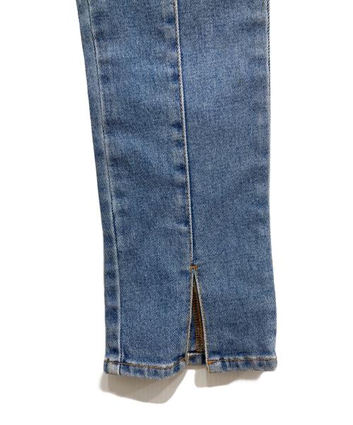 MSGM（エムエスジーエム）MSGM (エムエスジーエム) スリットデニムパンツ インディゴ サイズ:38の古着・服飾アイテム