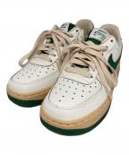 NIKEナイキ）の古着「ローカットスニーカー」｜ホワイト×グリーン